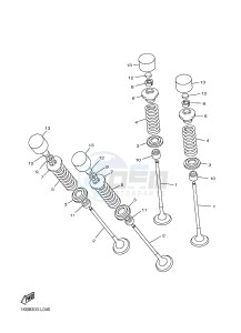 YZF-R1 YZF-R1M 998 R1 (2SG1 2SG2) drawing VALVE