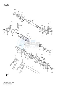 LT-A750X (P17) drawing GEAR SHIFTING