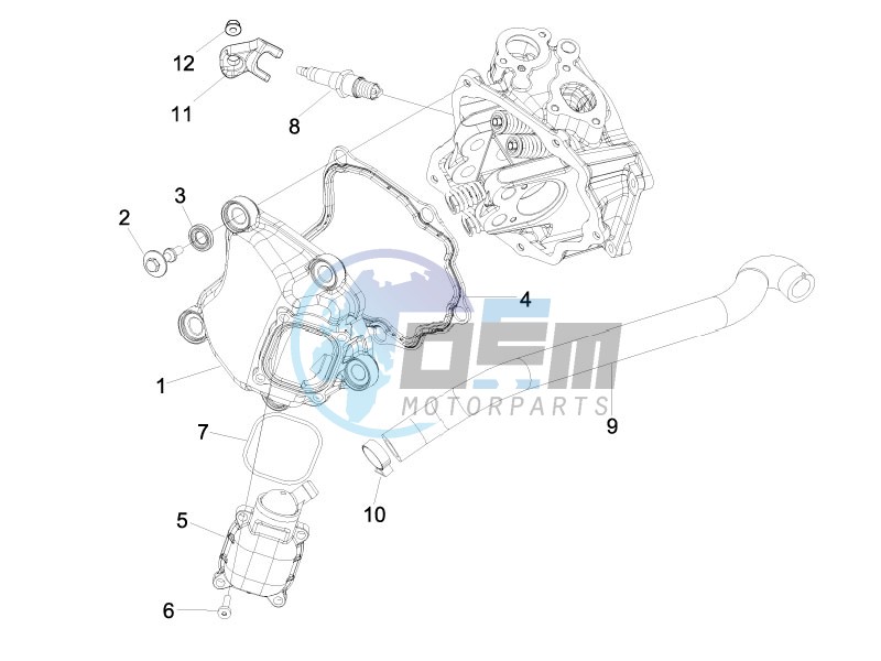 Cylinder head cover