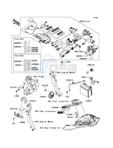 Z1000_ABS ZR1000EBF FR XX (EU ME A(FRICA) drawing Chassis Electrical Equipment