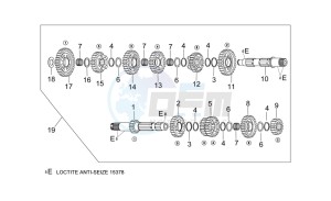 RSV 2 1000 drawing Gear box