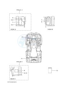 YFM450FWAD YFM45FGPD GRIZZLY 450 EPS (1CTP 1CTR 1CTS) drawing EMBLEM & LABEL 3