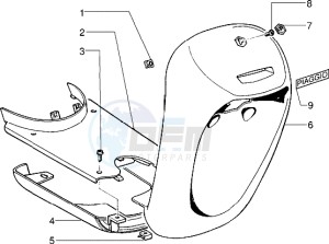 FREE FL 50 drawing Front shield-Footboard-Spoiler