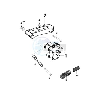 VOGUE LNA BE drawing ENGINE BRACKET