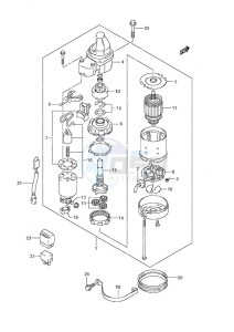 DF 200 drawing Starting Motor