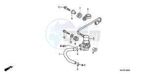 FES1259 France - (F / CMF) drawing SOLENOID VALVE