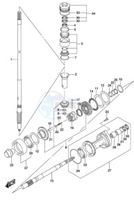 DF 175 drawing Transmission (C/R) (Model: ZG)