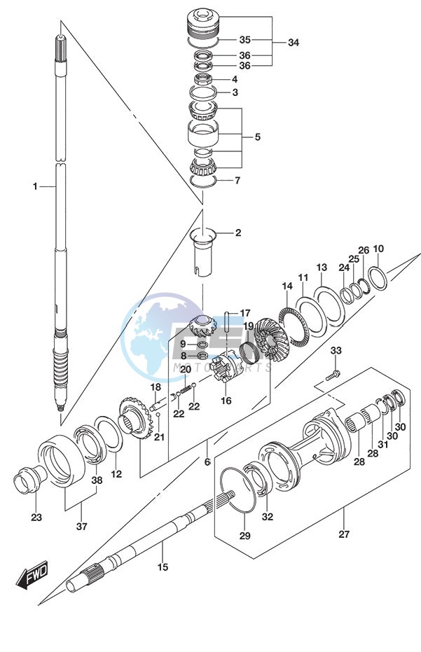 Transmission (C/R) (Model: ZG)