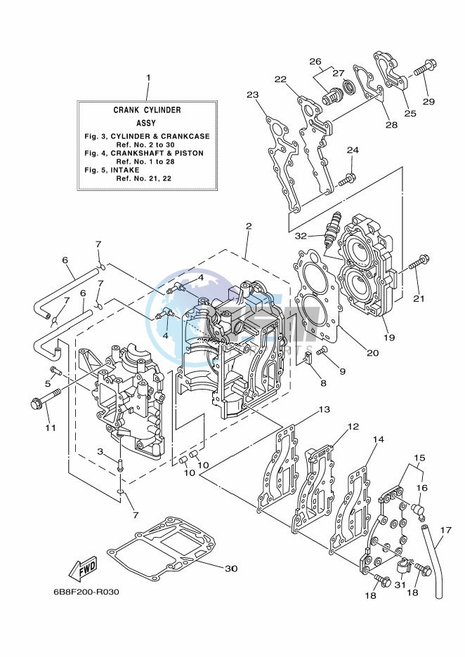 CYLINDER--CRANKCASE