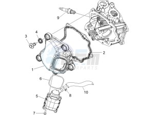 Runner 200 VXR 4t drawing Cylinder head cover