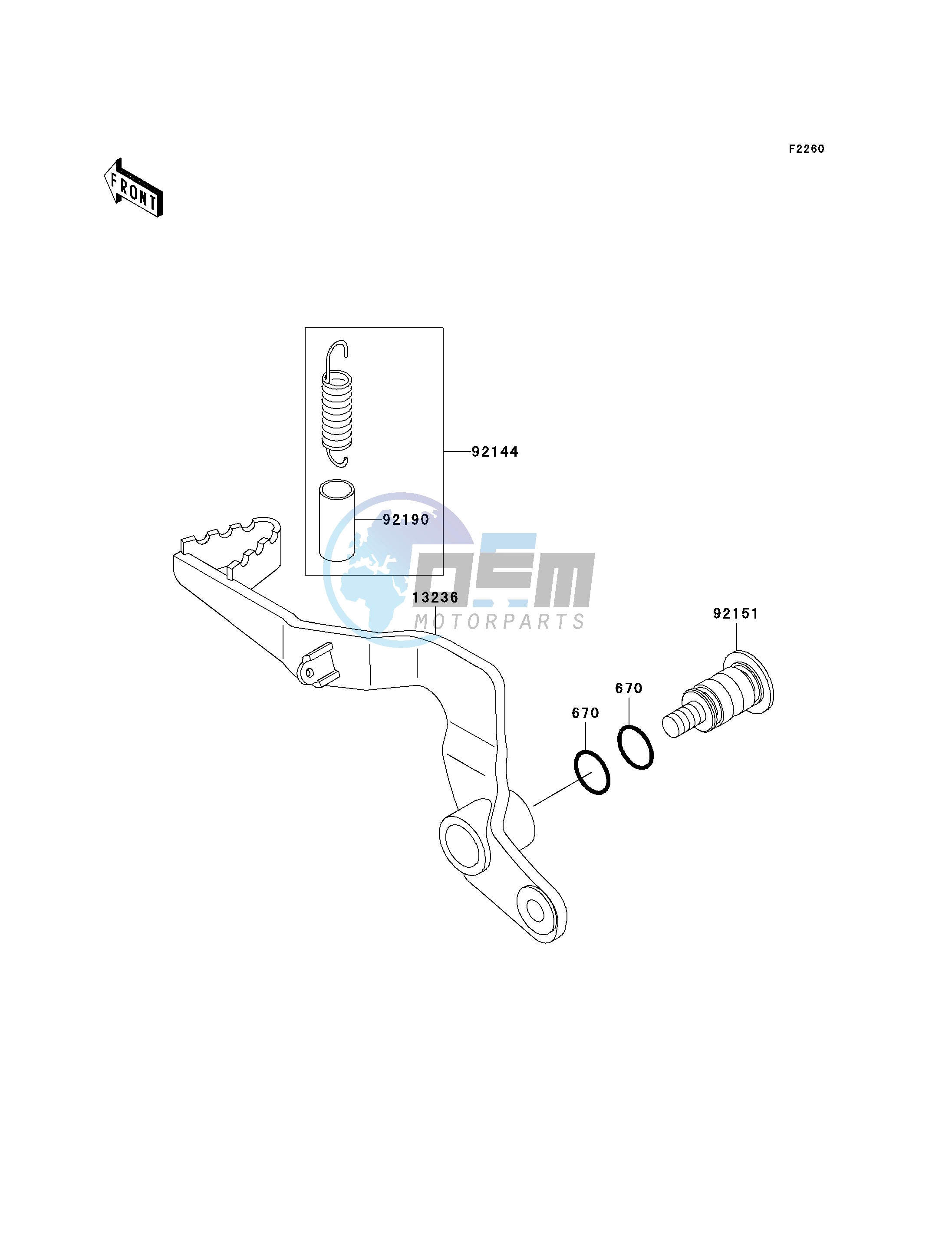 BRAKE PEDAL