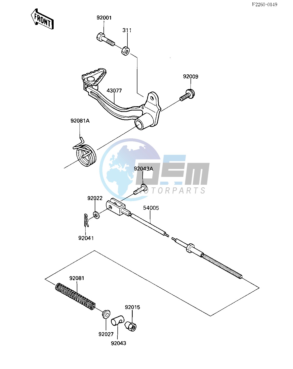 BRAKE PEDAL