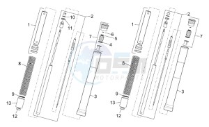 RST 1000 Futura drawing Front fork I