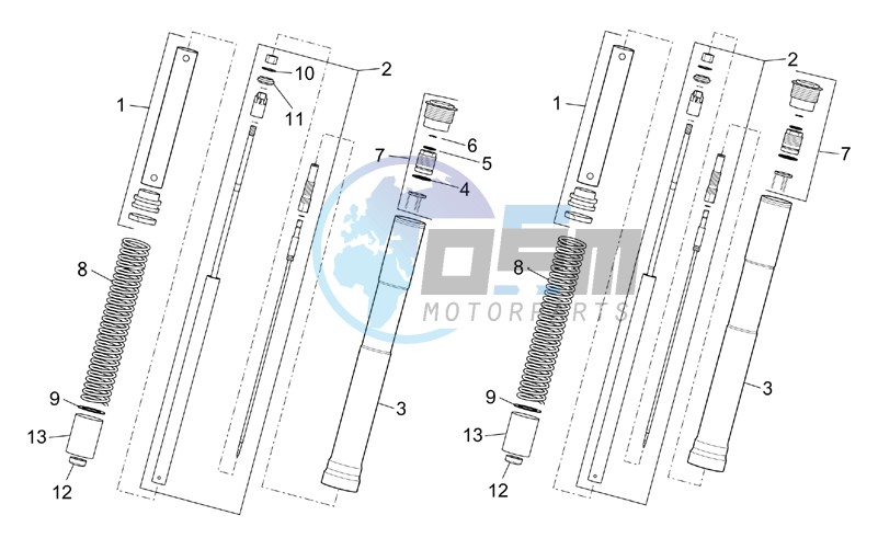 Front fork I