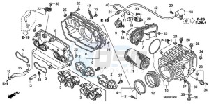 CB13009 SI / MME TWO - (SI / MME TWO) drawing AIR CLEANER