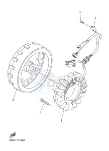 XVS1300A MIDNIGHT STAR (1CS4) drawing GENERATOR