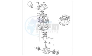 SMT 50 drawing Cylinder - Piston