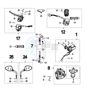 ELYSEO FR drawing BRAKE SYSTEM HENG TONG DOMINO