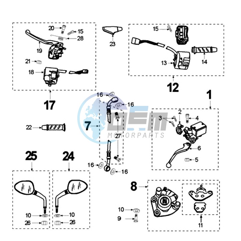 BRAKE SYSTEM HENG TONG DOMINO