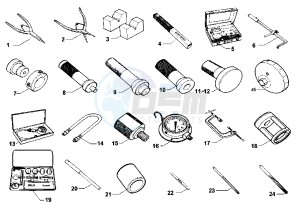 X-TRA RAPTOR 1000 drawing WORKSHOP SERVICE TOOLS, FRAME