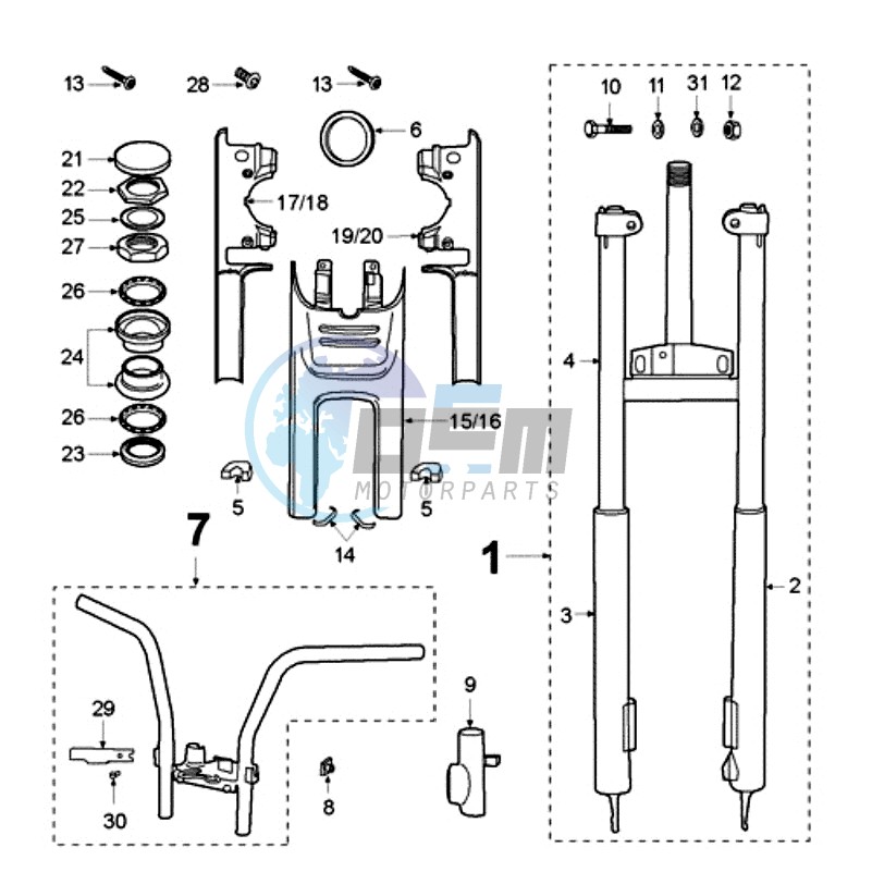 FORKS AND STEERING