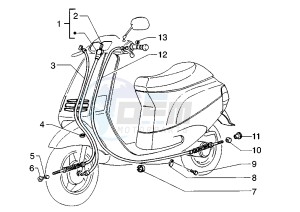 Zip 50 RST drawing Transmission brakes - Drum brake