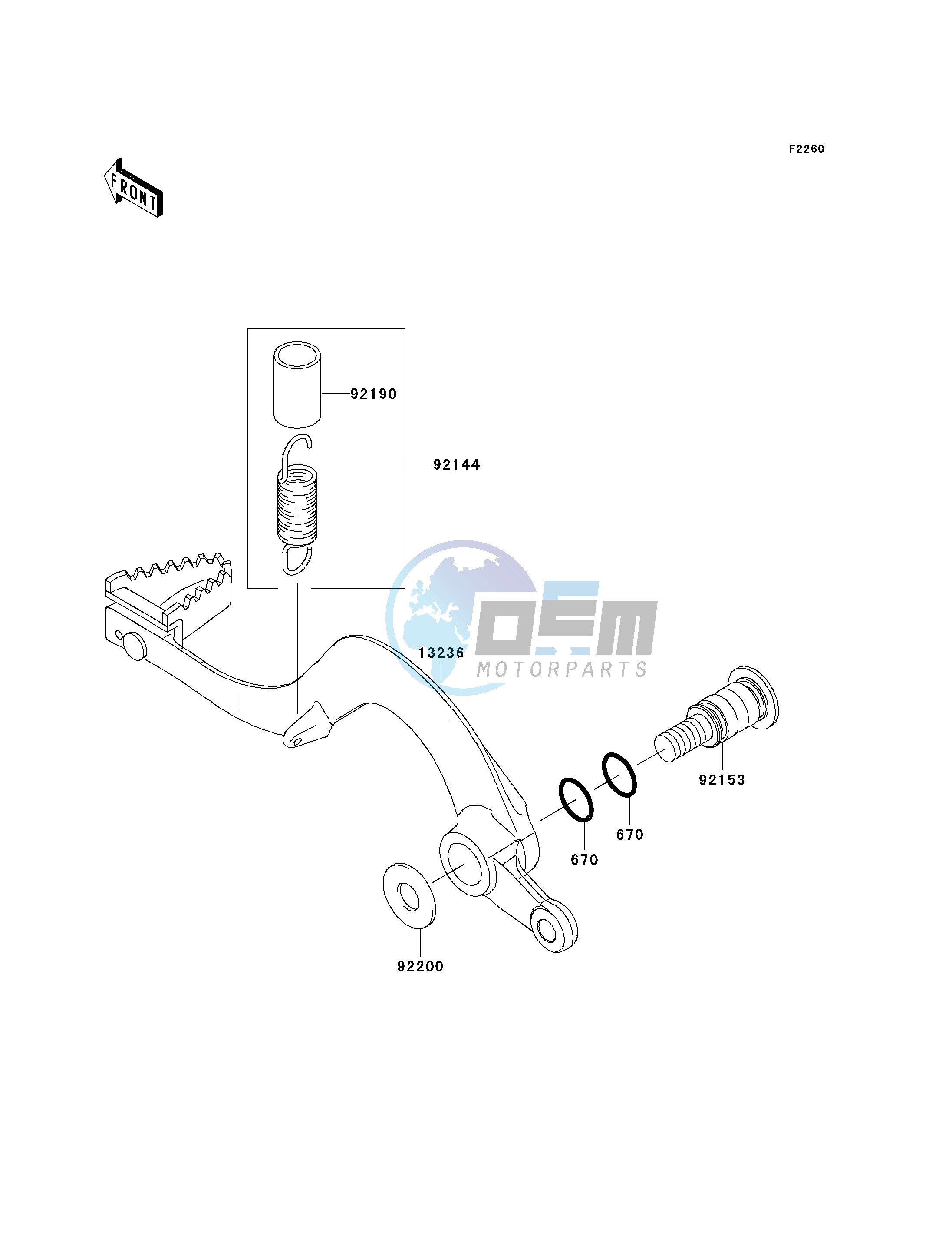 BRAKE PEDAL