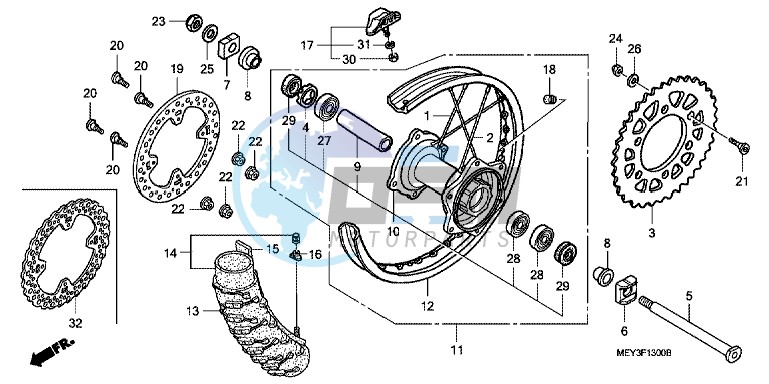 REAR WHEEL