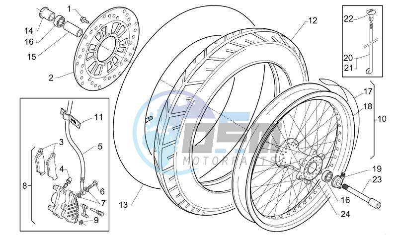 Front wheel