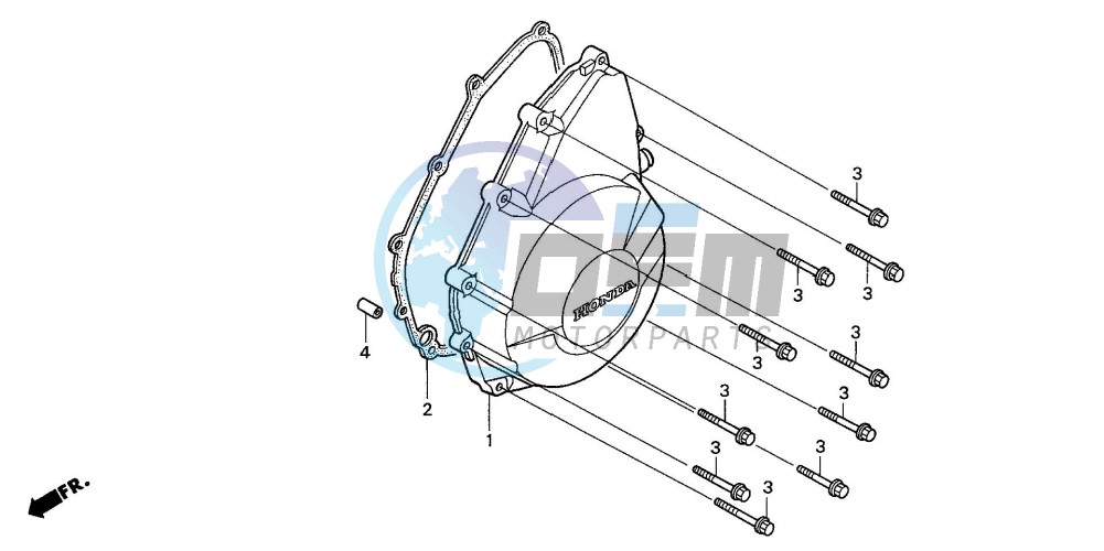 LEFT CRANKCASE COVER