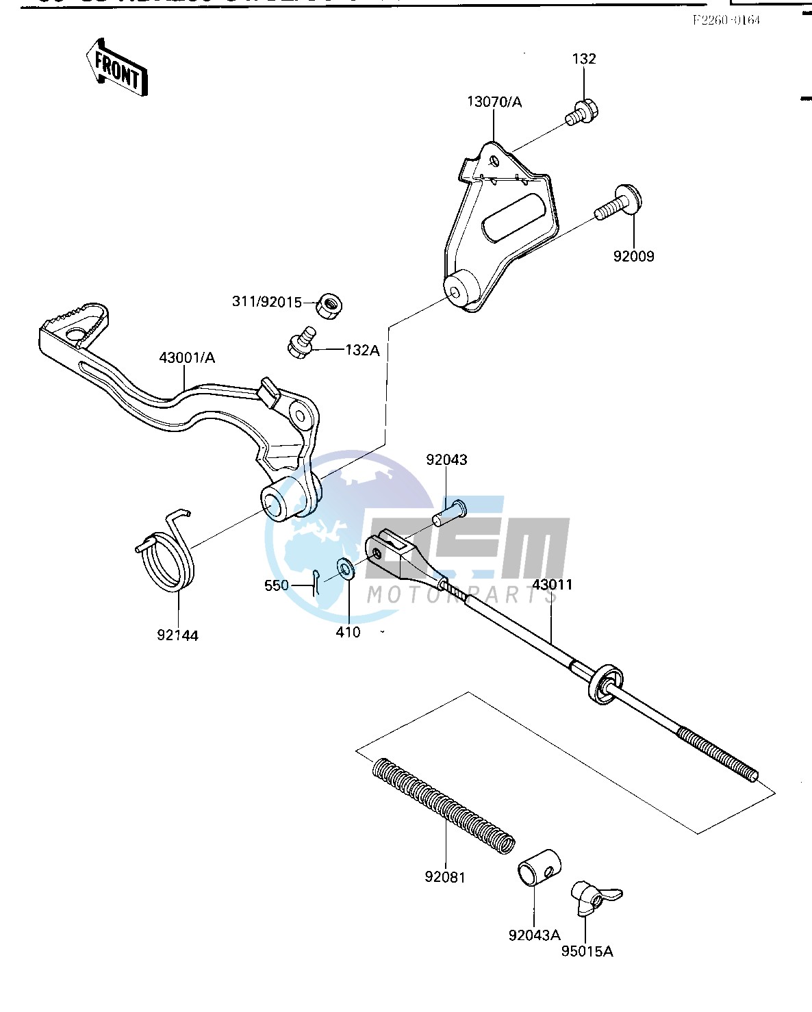 BRAKE PEDAL