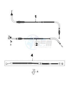 FIGHT 4 50 4T DARKSIDE drawing CABLES