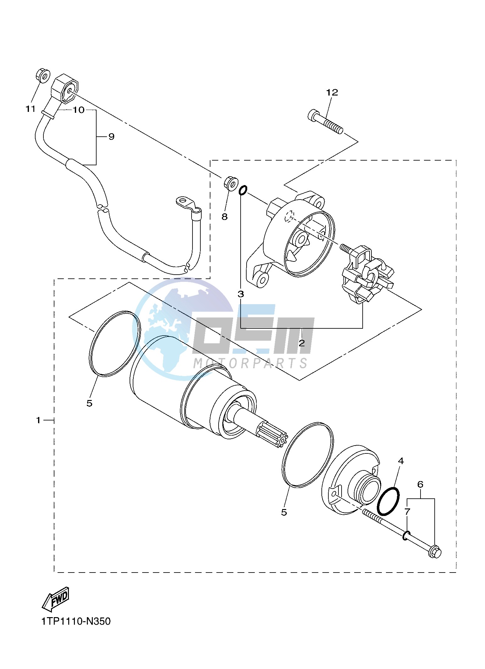 STARTING MOTOR