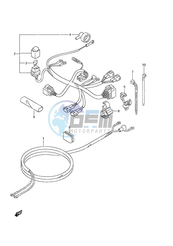 Harness w/Remote Control