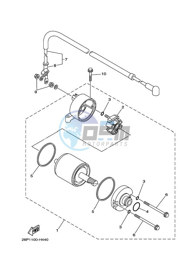 STARTING MOTOR