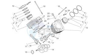 Stelvio 1200 1200 drawing Drive shaft - Cylinder