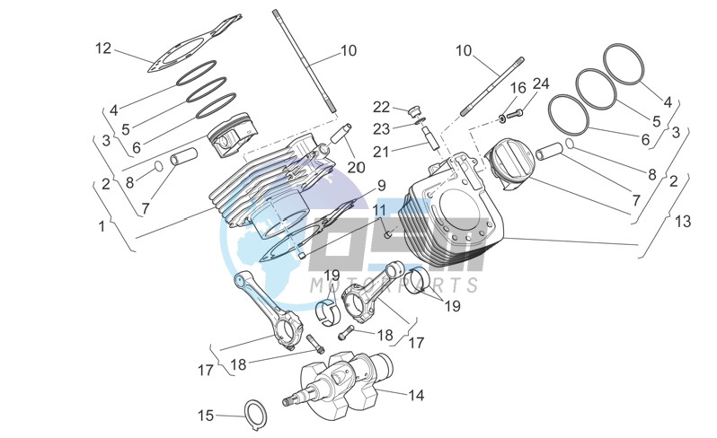 Drive shaft - Cylinder