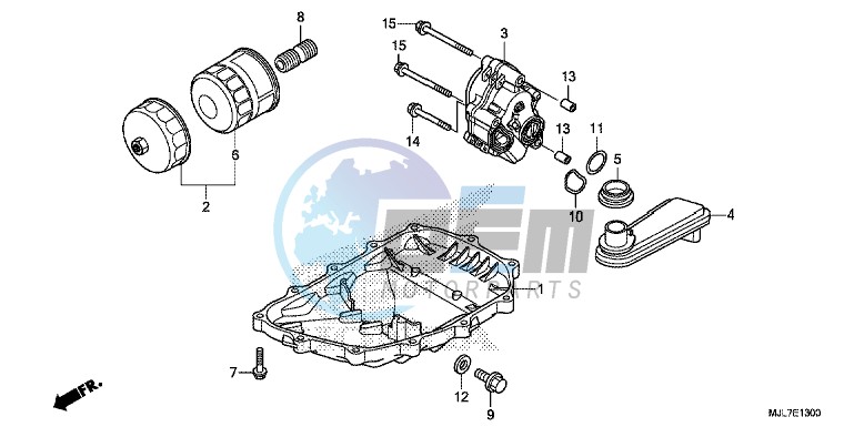 OIL PAN/ OIL PUMP