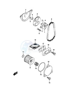 LT-Z90 drawing OIL PUMP