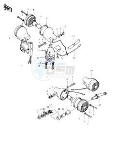 F7 (C-D) 175 drawing TURN SIGNALS