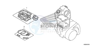 TRX250TEG TRX250T Europe Direct - (ED) drawing GASKET KIT A