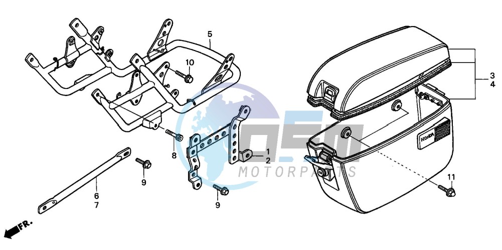 SIDE BOX/BUMPER (DK/PE/2DK/5DK/MO)