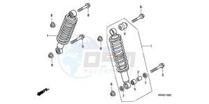 TRX420FE9 Australia - (U / 4WD) drawing FRONT CUSHION