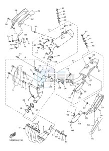 YZF-R1 998 R1 (1KB8 1KB9) drawing EXHAUST