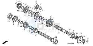 TRX90XB drawing TRANSMISSION