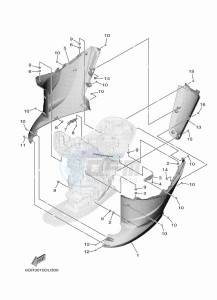 XF425NSA drawing BOTTOM-COVER-4