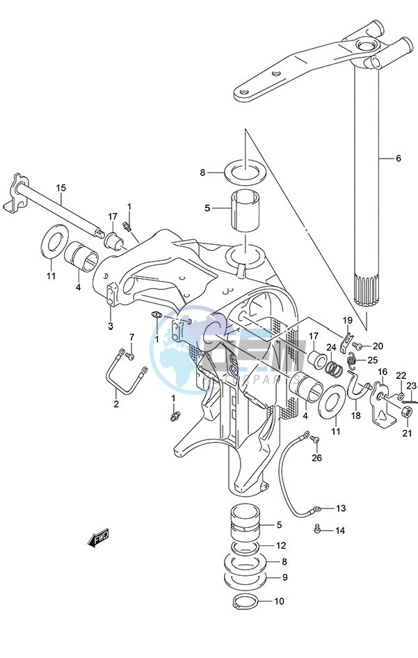 Swivel Bracket (DF 250S)