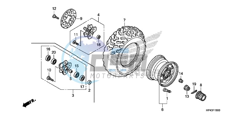 FRONT WHEEL