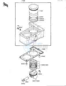 EL 250 B [ELIMINATOR[ (B2-B3) [ELIMINATOR drawing CYLINDER_PISTON-- S- -