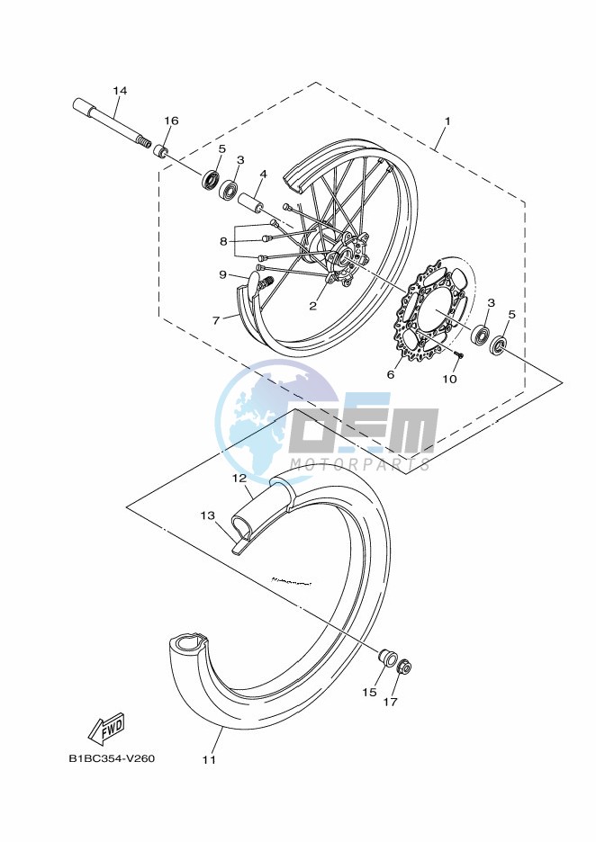 FRONT WHEEL